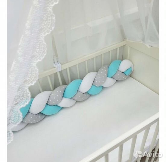 Бортики в кроватку 