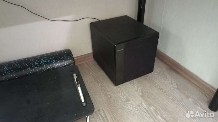 Усилитель, Aiyma tpa3116+ 2колонки и сабвуфер