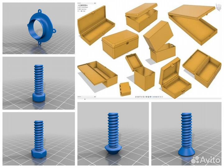 3D stl матрицы для 3д печати в 3Д принтерах