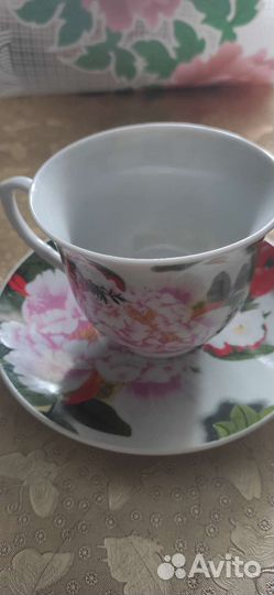 Ведерки хрустальные СССР, чайная пара