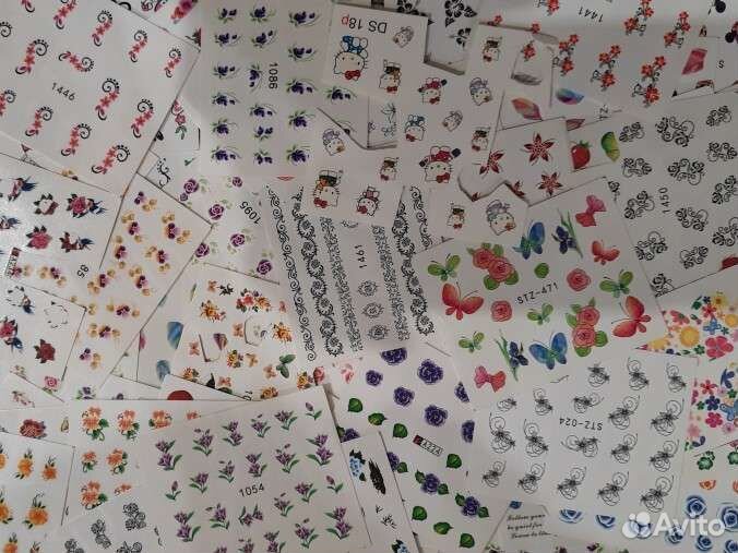 Наклейки для ногтей