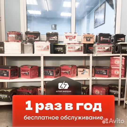 Аккумуляторы с витрины