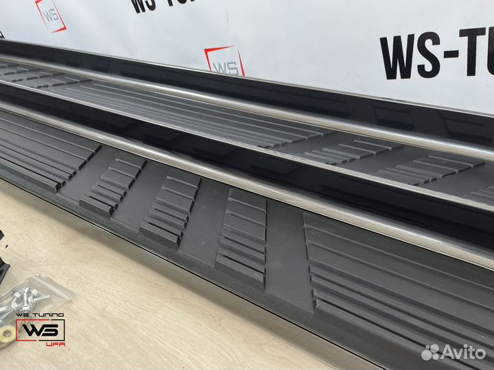 Пороги toyota land cruiser prado 120 D947