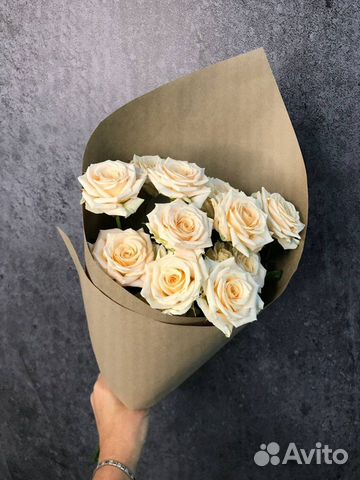 Роза кустовая доставка цветов