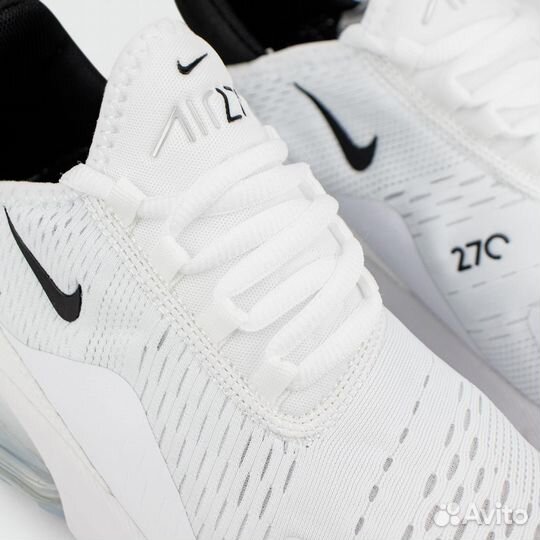 Кроссовки Nike Air Max 270 Triple White Wmns (арт. 25541)