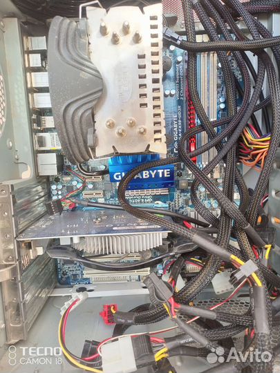 Компьютер (блок и монитор)