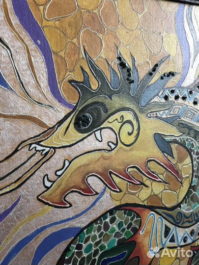 Картина на холсте «Дракон»