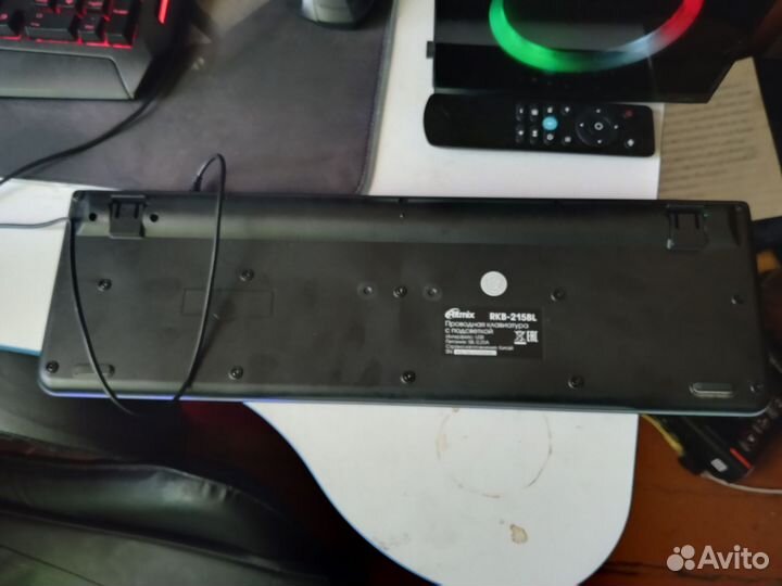 Клавиатура ritmix+б/п мышь для пк