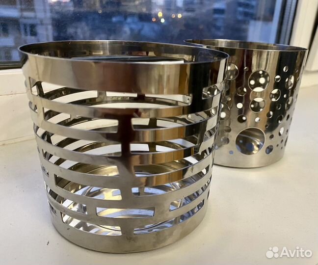 Подсвечник металлический IKEA