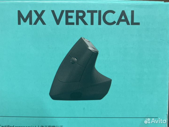 Беспроводная мышь вертикальная logitech