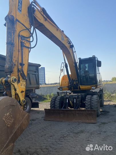 Колёсный экскаватор JCB JS 160W, 2008