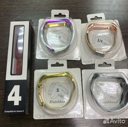 Браслеты на смарт часы mi band 3,4,5(новые)