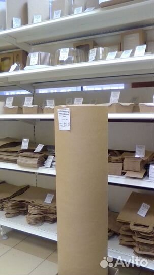 Крафт бумага в рулоне 105 см от 1м (Екб, Уралмаш)