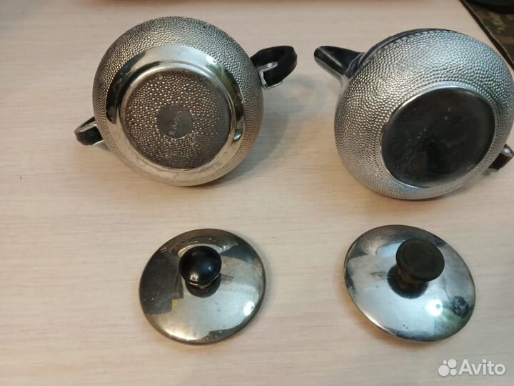 Заварочный чайник и сахарница СССР