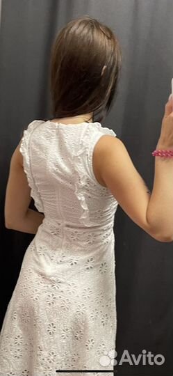 Платье Zara шитье