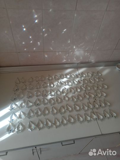 Подвески для люстры СССР