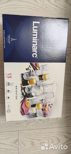 Набор кувшин и стаканы luminarc