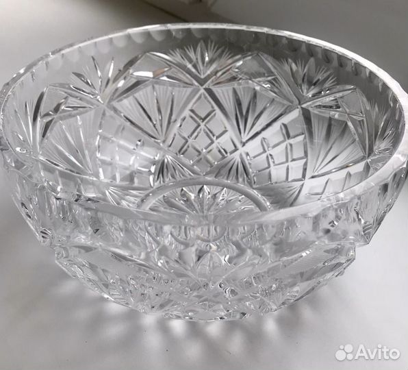 Салатницы из хрусталя