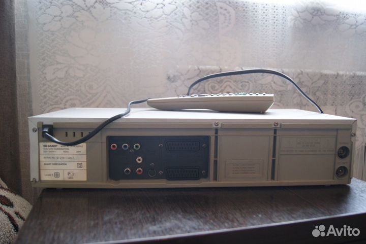 DVD/VHS-плеер sharp