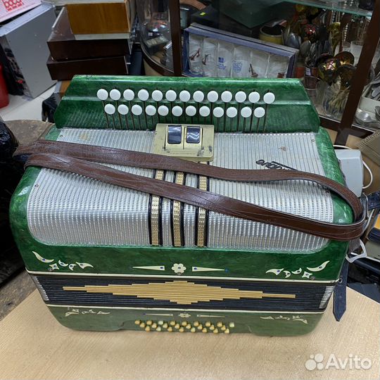 Гармонь Беларусь в футляре СССР (сзр)