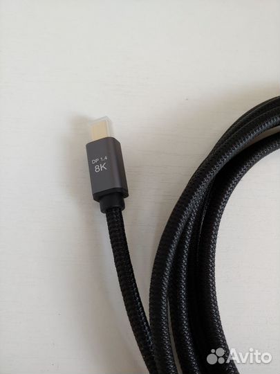 Кабель miniDP-DP 4k 120/144Hz V1.4