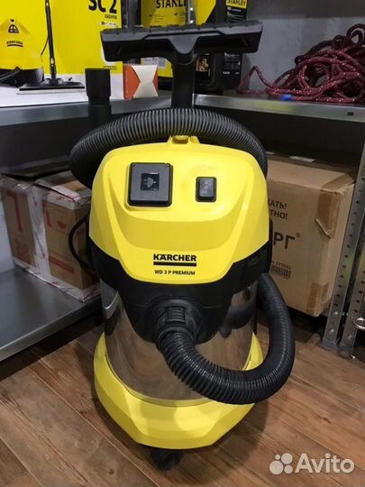 Аренда строительного пылесоса Karcher wd3