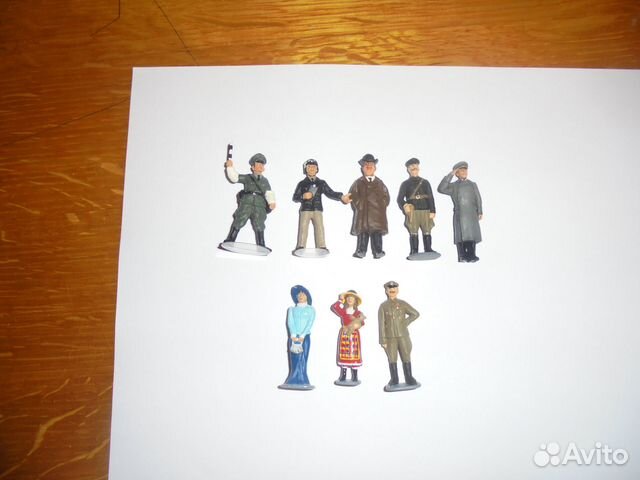 Фигурки к автомоделям 1:43