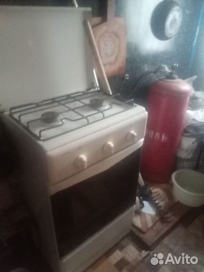 Газовая плита с баллоном