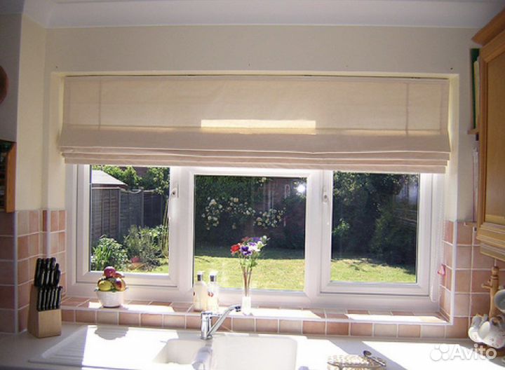 Шторы, римские шторы и карнизы