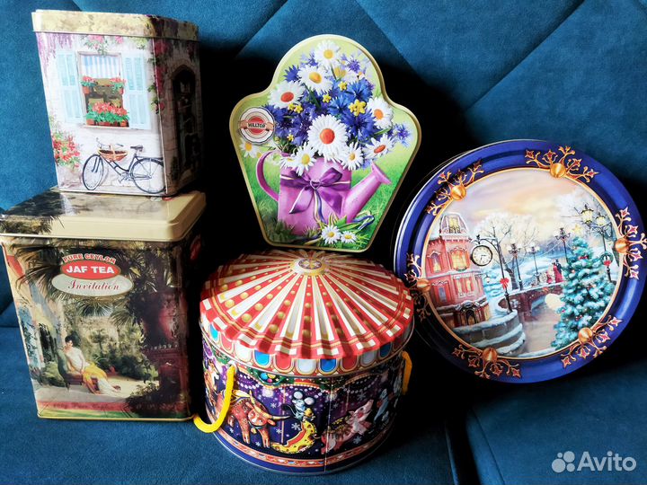 Жестяные коробки