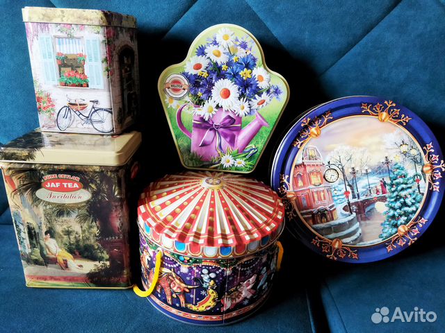 Жестяные коробки