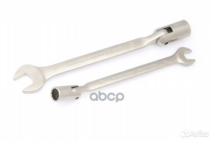 Ключ комбинированный шарнирный 10 мм Дело Техн