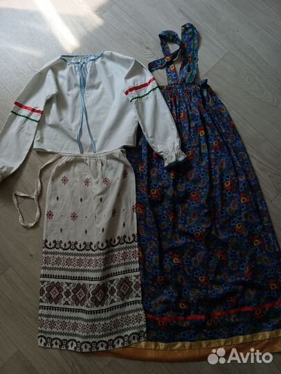 Русский народный костюм для девочек