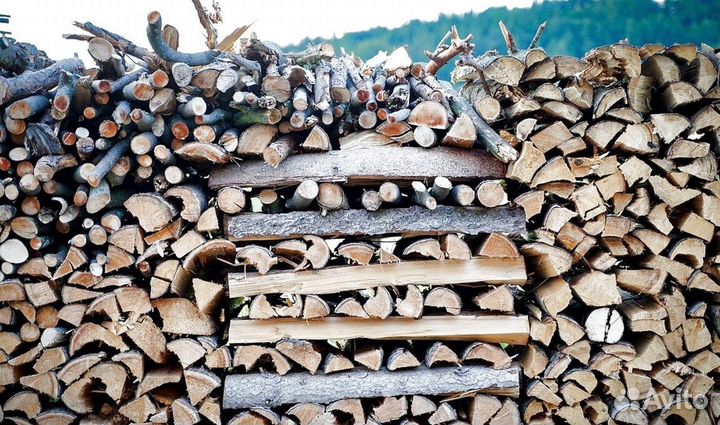 Дрова чурками