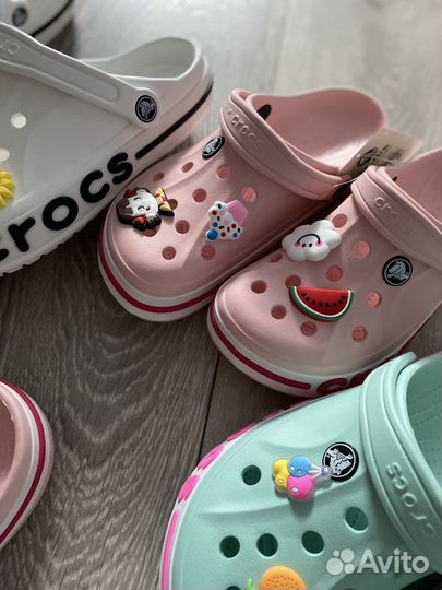 Crocs сабо женские новые белые 40