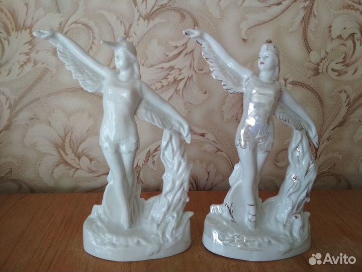 Фарфоровые статуэтки времен СССР