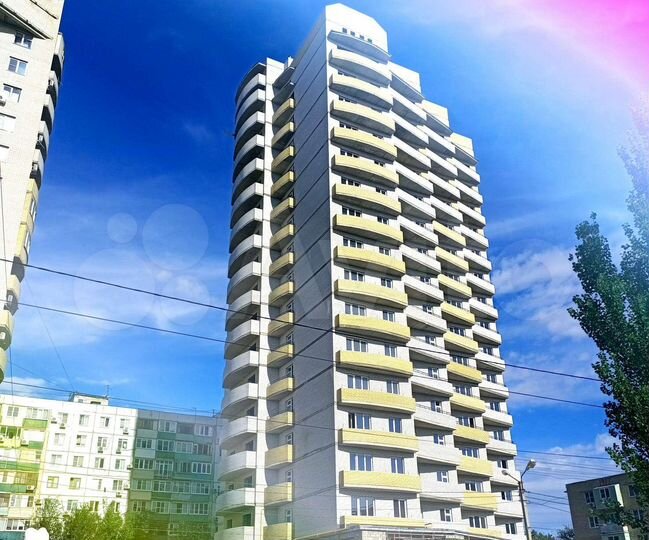 2-к. квартира, 66,1 м², 12/17 эт.