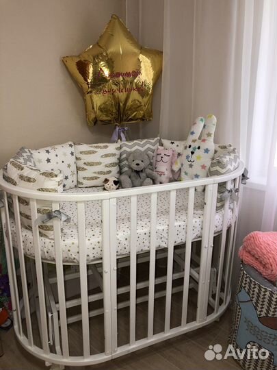 Бортики на кроватку детскую