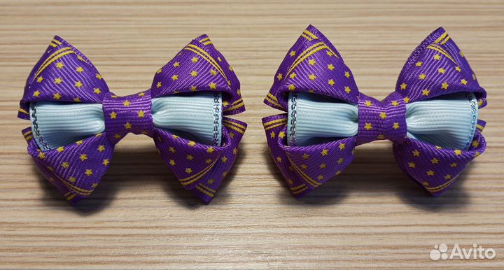 Бантики для волос разные