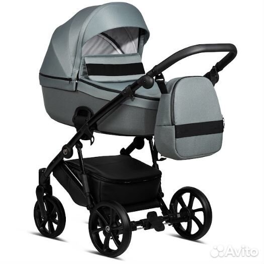 Zille by Tutis коляска 2 в 1 (Silver Green)