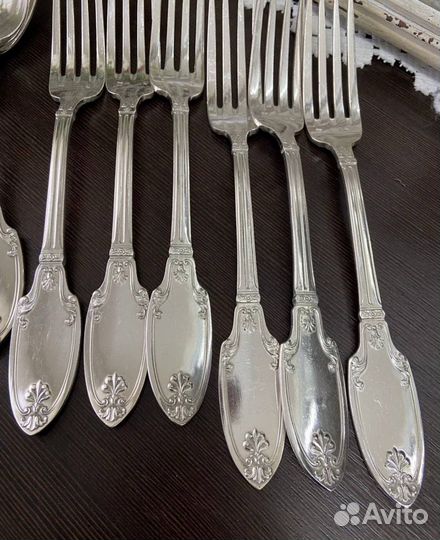 Столовые приборы. Франция. Серебрение