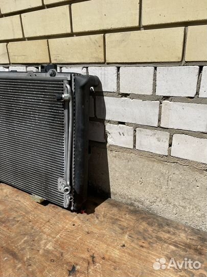 Кассета радиаторов mercedes W210 E240 M112 АКПП