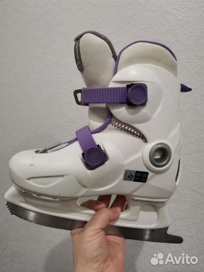 Коньки детские раздвижные 