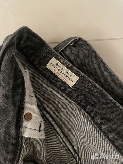 Мужские джинсы levis 501 серые оригинал