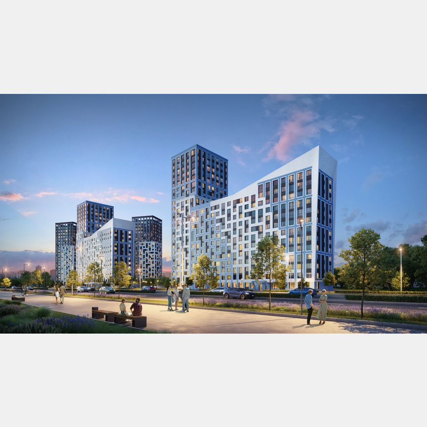 1-к. квартира, 37 м², 9/22 эт.