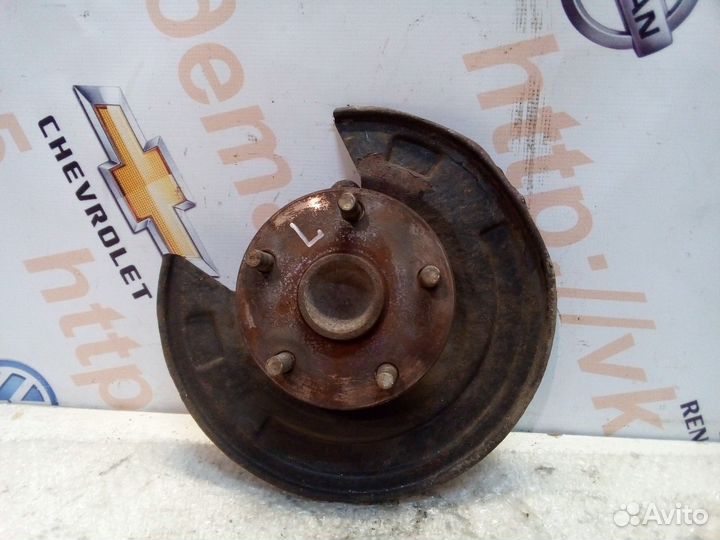 Ступица задняя в сборе цапфа Geelly Emgrand