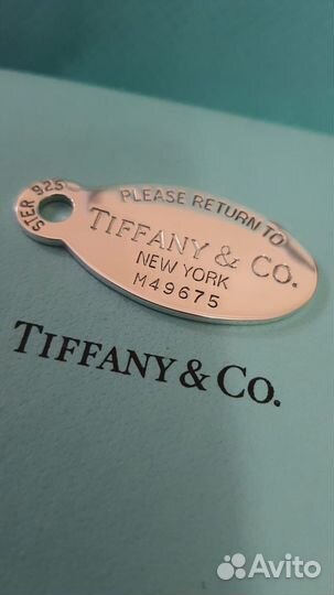 Кулон подвеска Tiffany оригинал новый