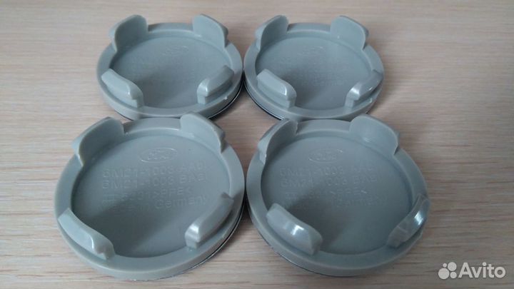 Новые Колпачки цо 54 мм Ford Синие