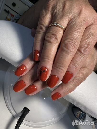 Маникюр на дому наращивание ногтей