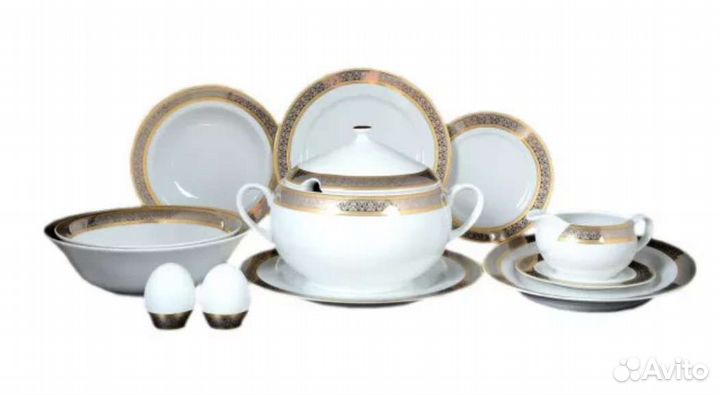 Сервиз столовый на 6 персон Thun Опал